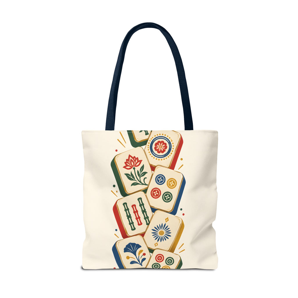 The Tile Parade Mahjong Tote Bag