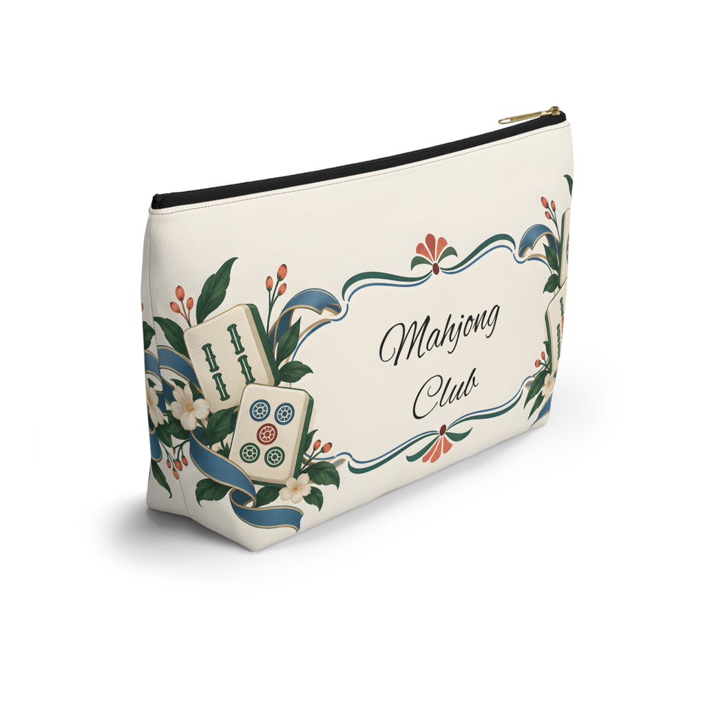 Floral Mahjong Club Pouch