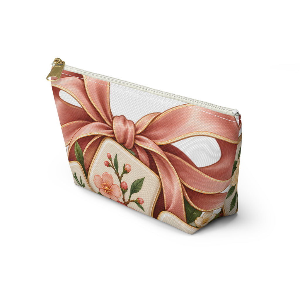 Lucky Tile Bows Mahjong Pouch
