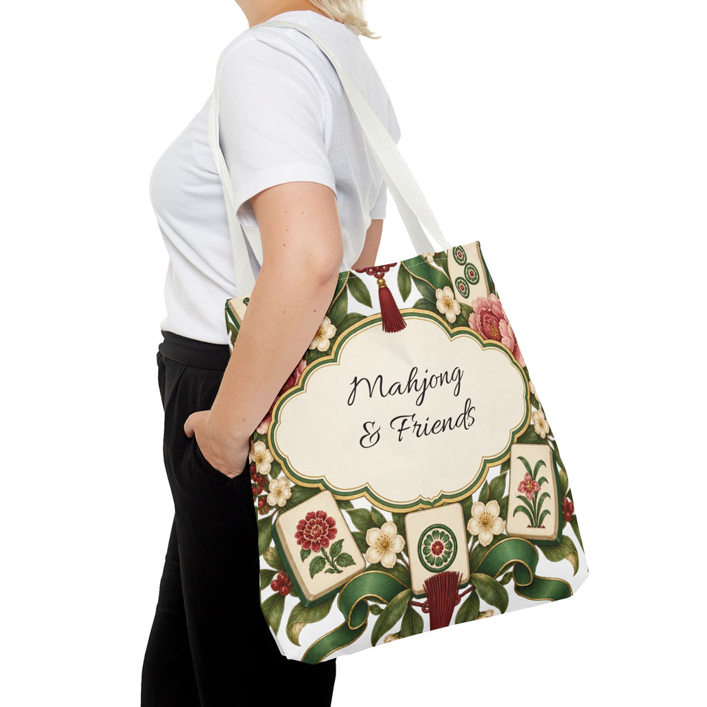 The Floral Club Mahjong Tote Bag