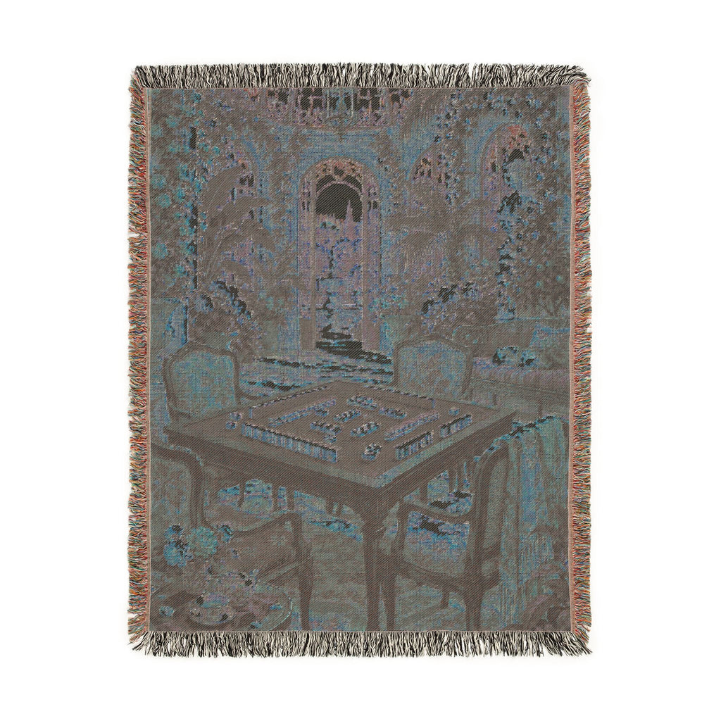 The Mahjong Conservatory Woven Blanket