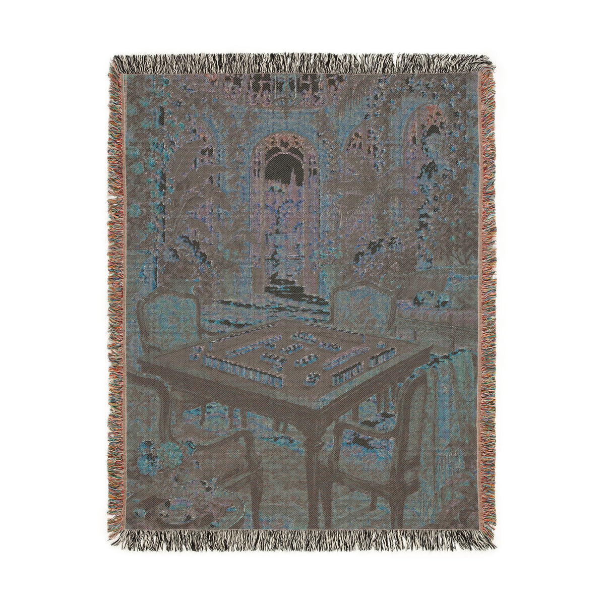 The Mahjong Conservatory Woven Blanket