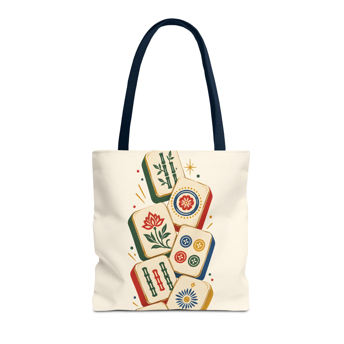 The Tile Parade Mahjong Tote Bag