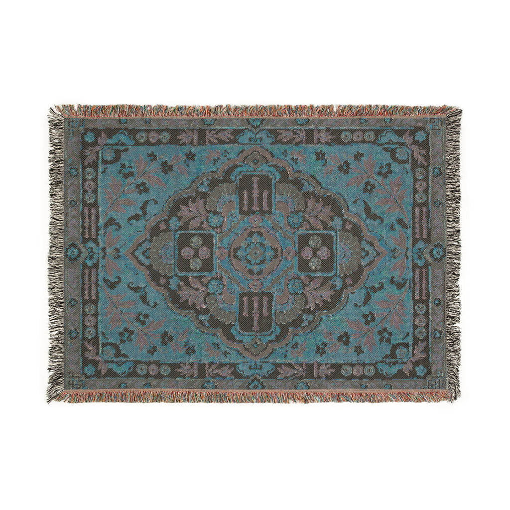 The Pink Mahjong Heirloom Woven Blanket