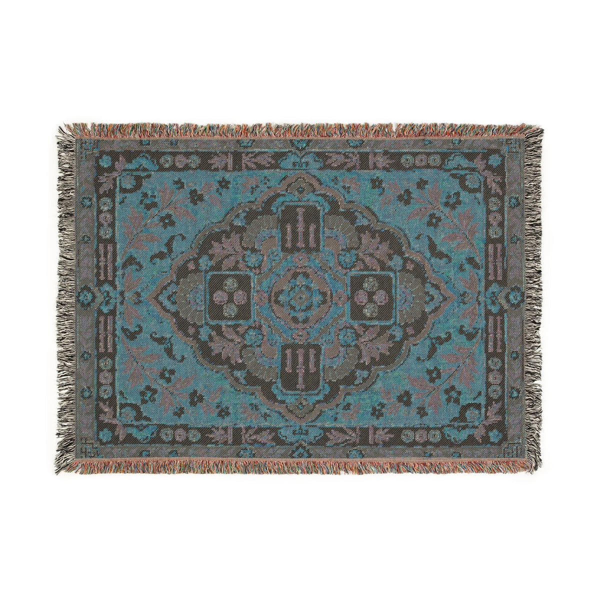 The Pink Mahjong Heirloom Woven Blanket