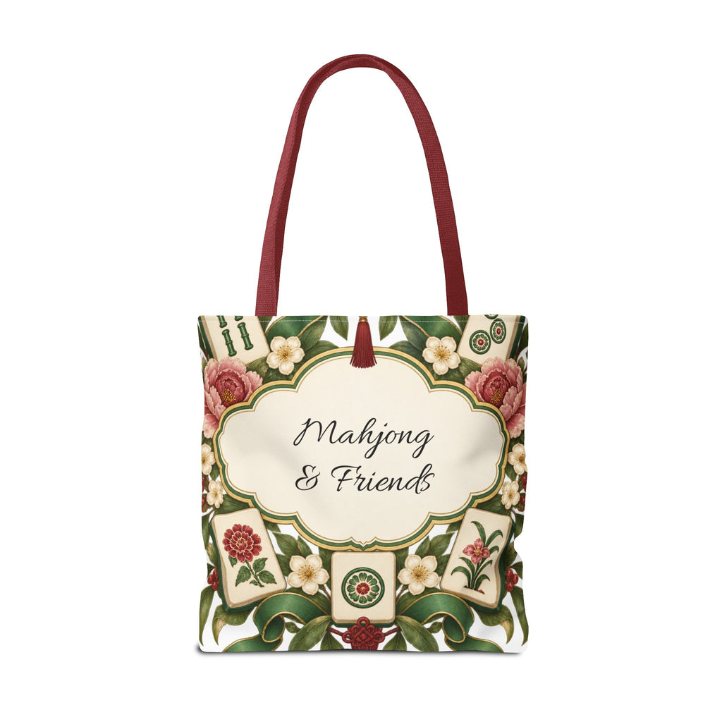 The Floral Club Mahjong Tote Bag