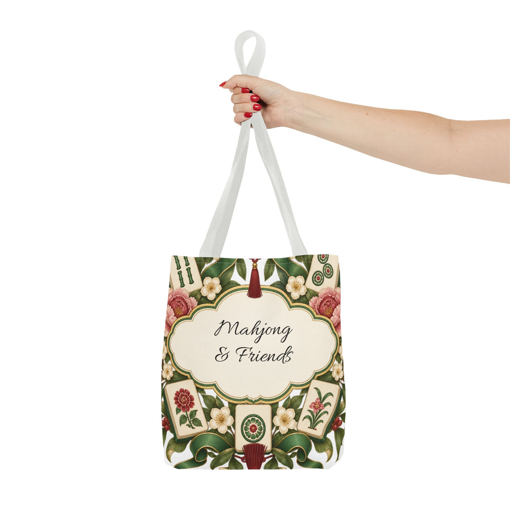 The Floral Club Mahjong Tote Bag