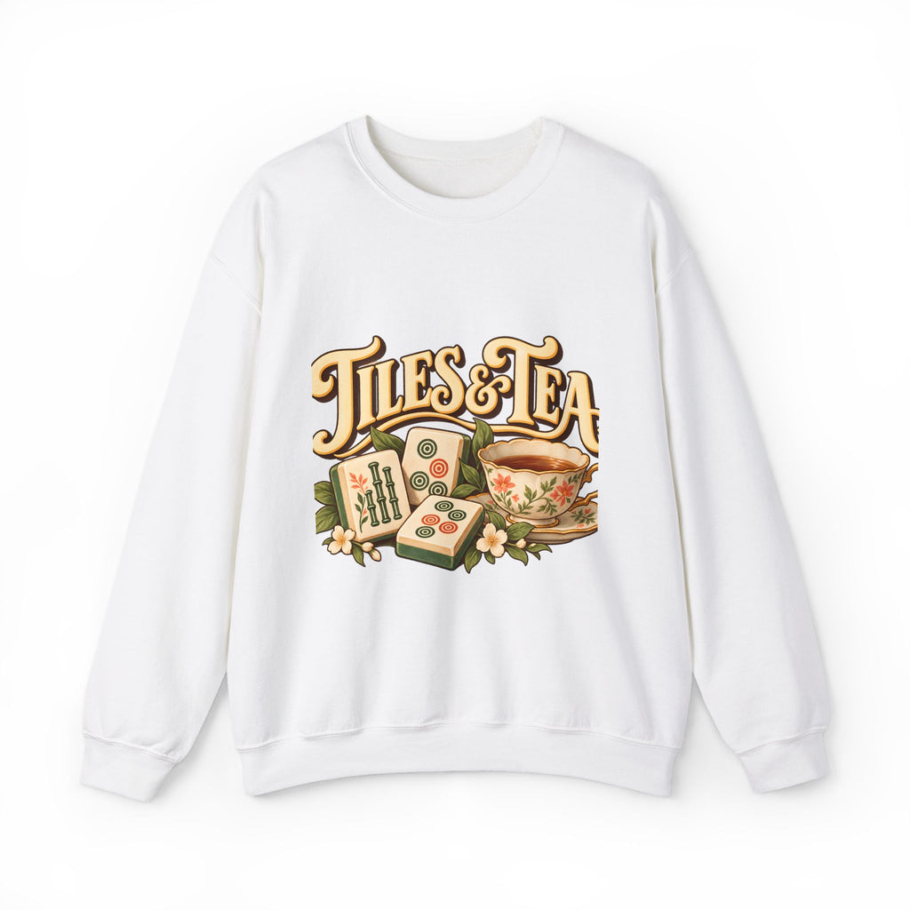 Tiles & Tea Mahjong Sweatshirt
