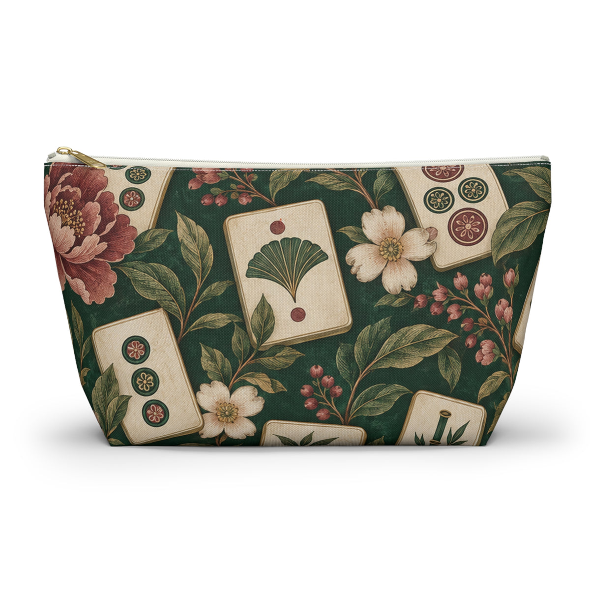 The Jade Tile Garden Mahjong Pouch