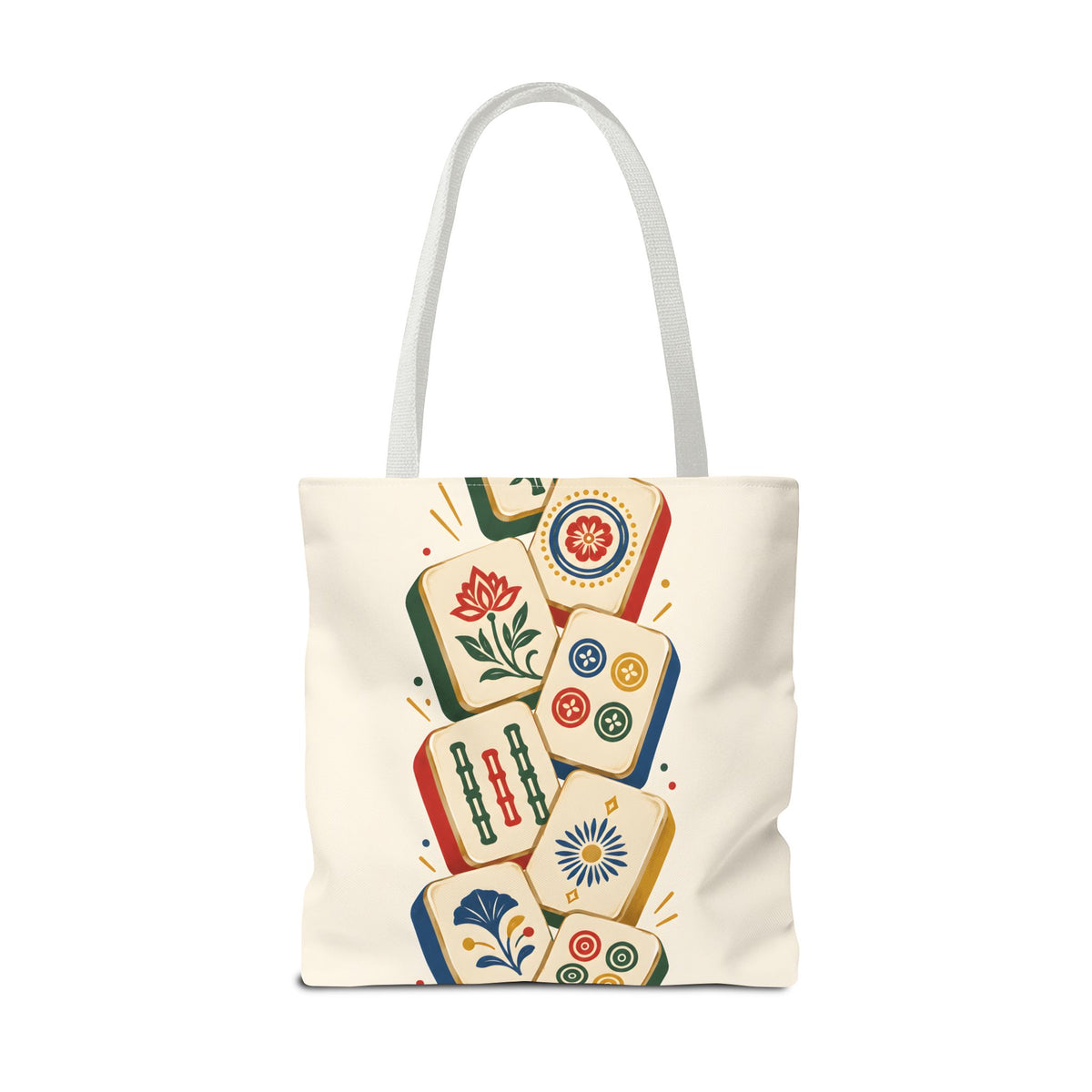 The Tile Parade Mahjong Tote Bag