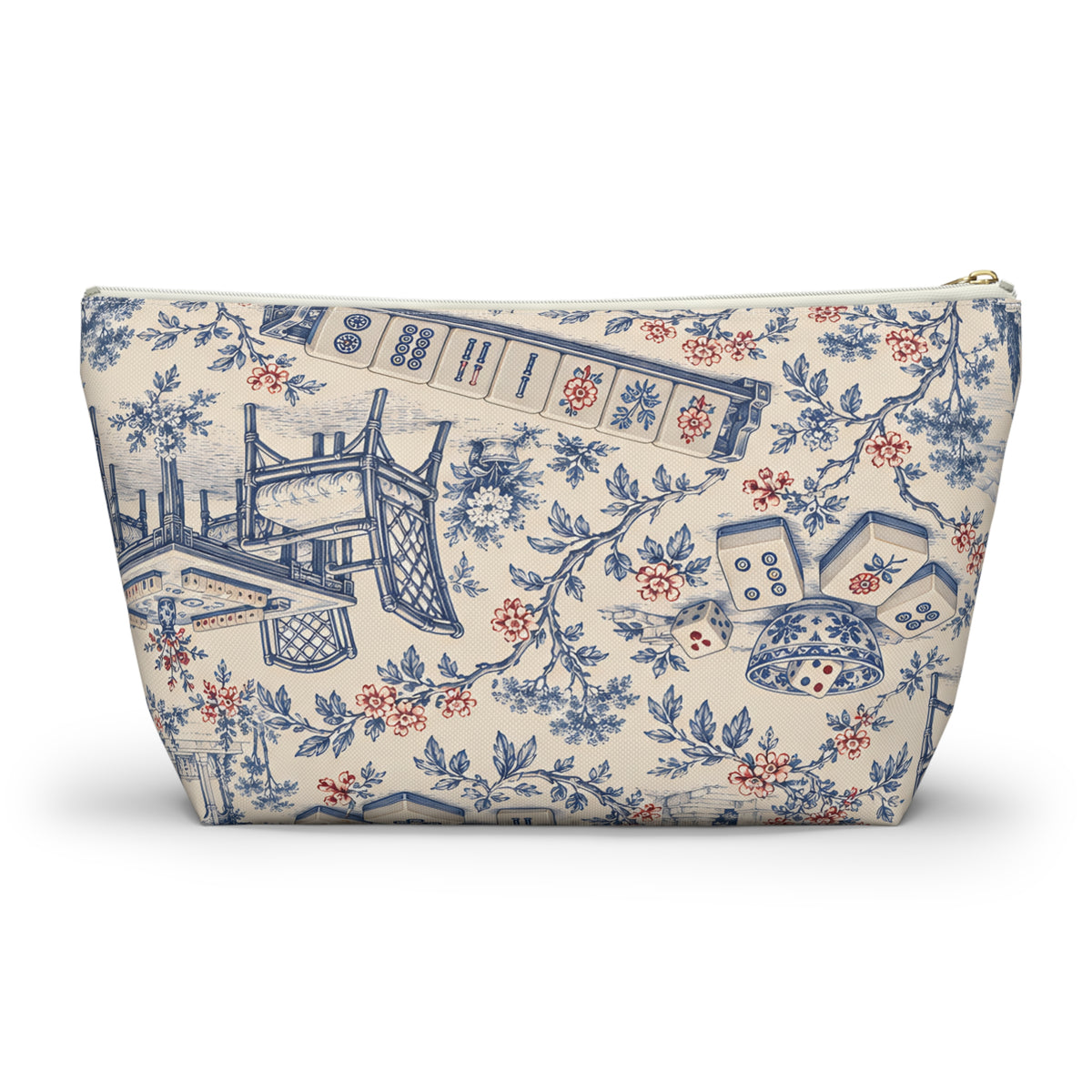 Mahjong Toile Pouch