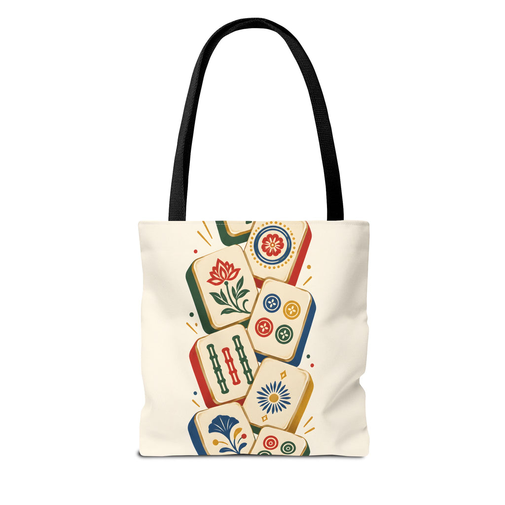 The Tile Parade Mahjong Tote Bag