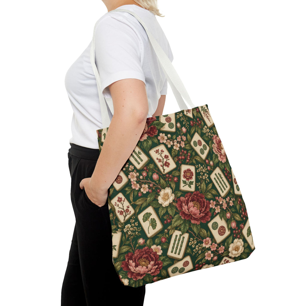 The Botanical Mahjong Tote Bag