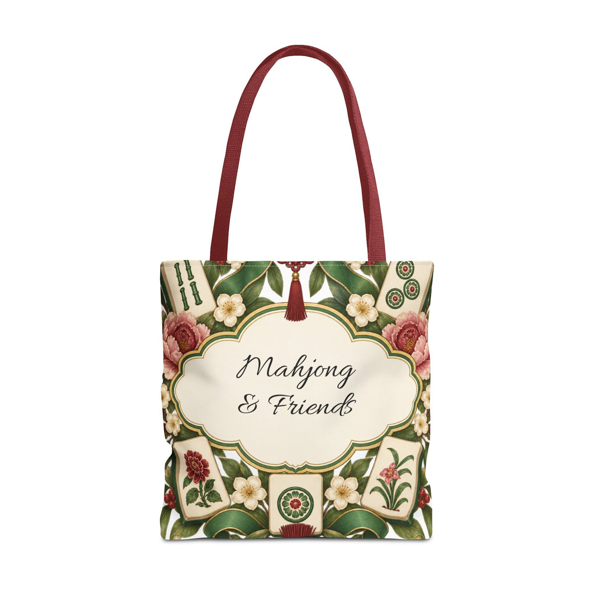 The Floral Club Mahjong Tote Bag