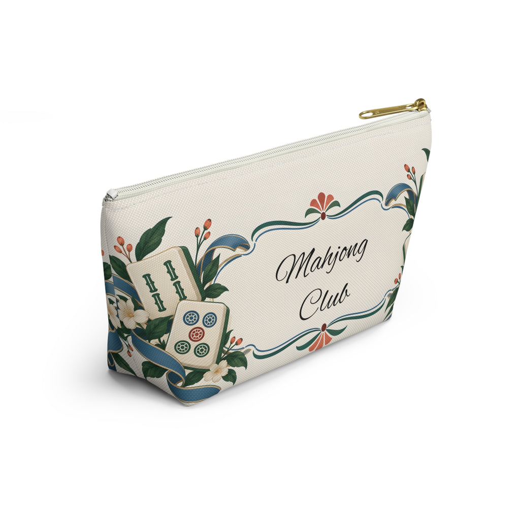 Floral Mahjong Club Pouch