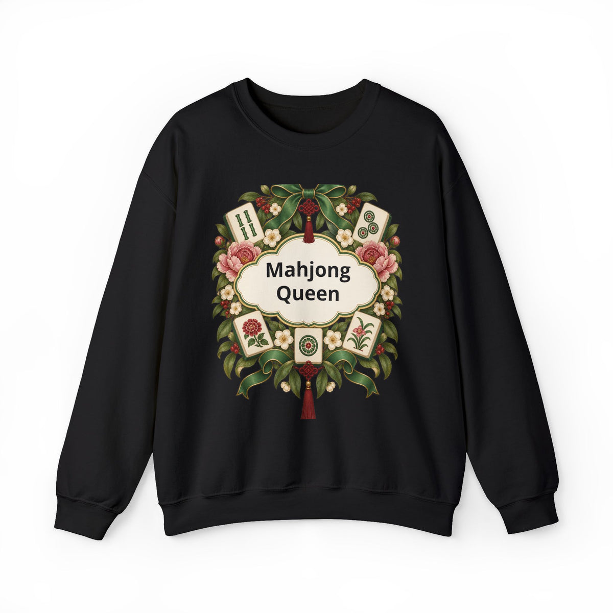 Floral Wreath Mahjong Sweatshirt