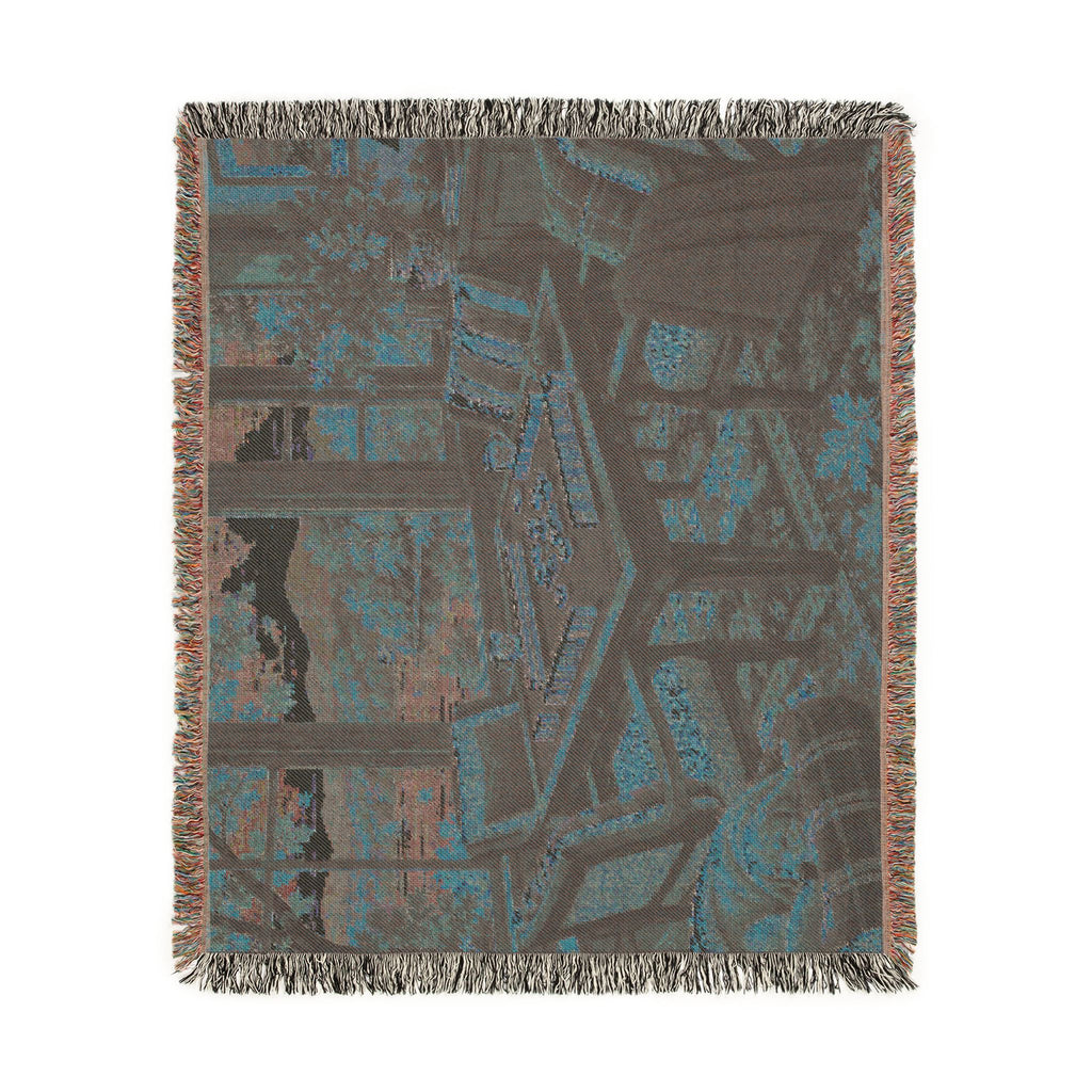 The Autumn Mahjong Weekend Woven Blanket