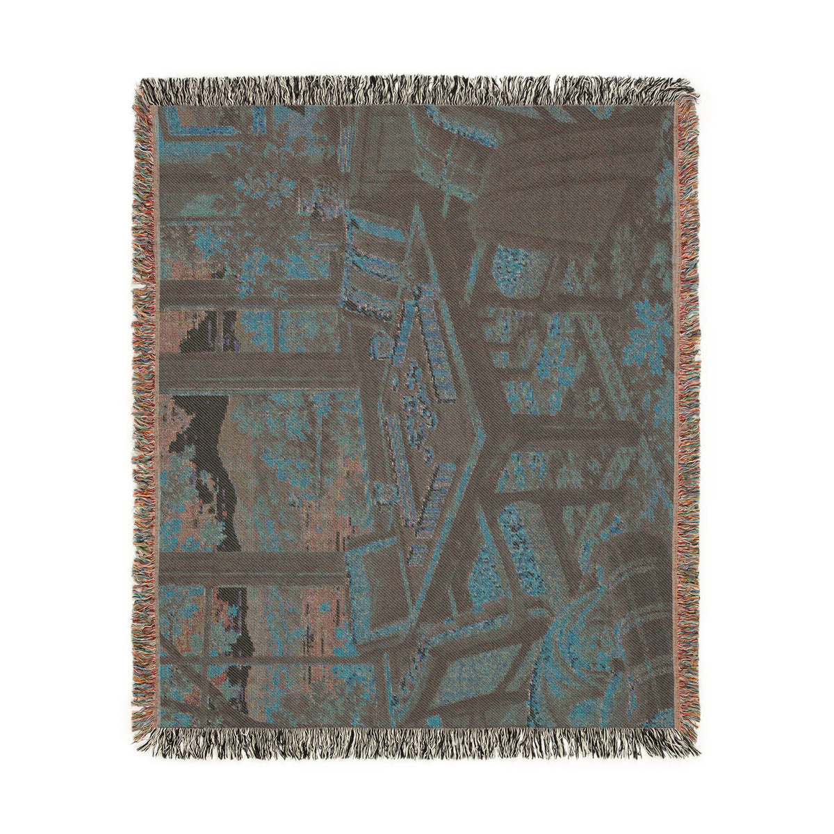 The Autumn Mahjong Weekend Woven Blanket