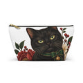 The Mahjong Cat Floral Pouch