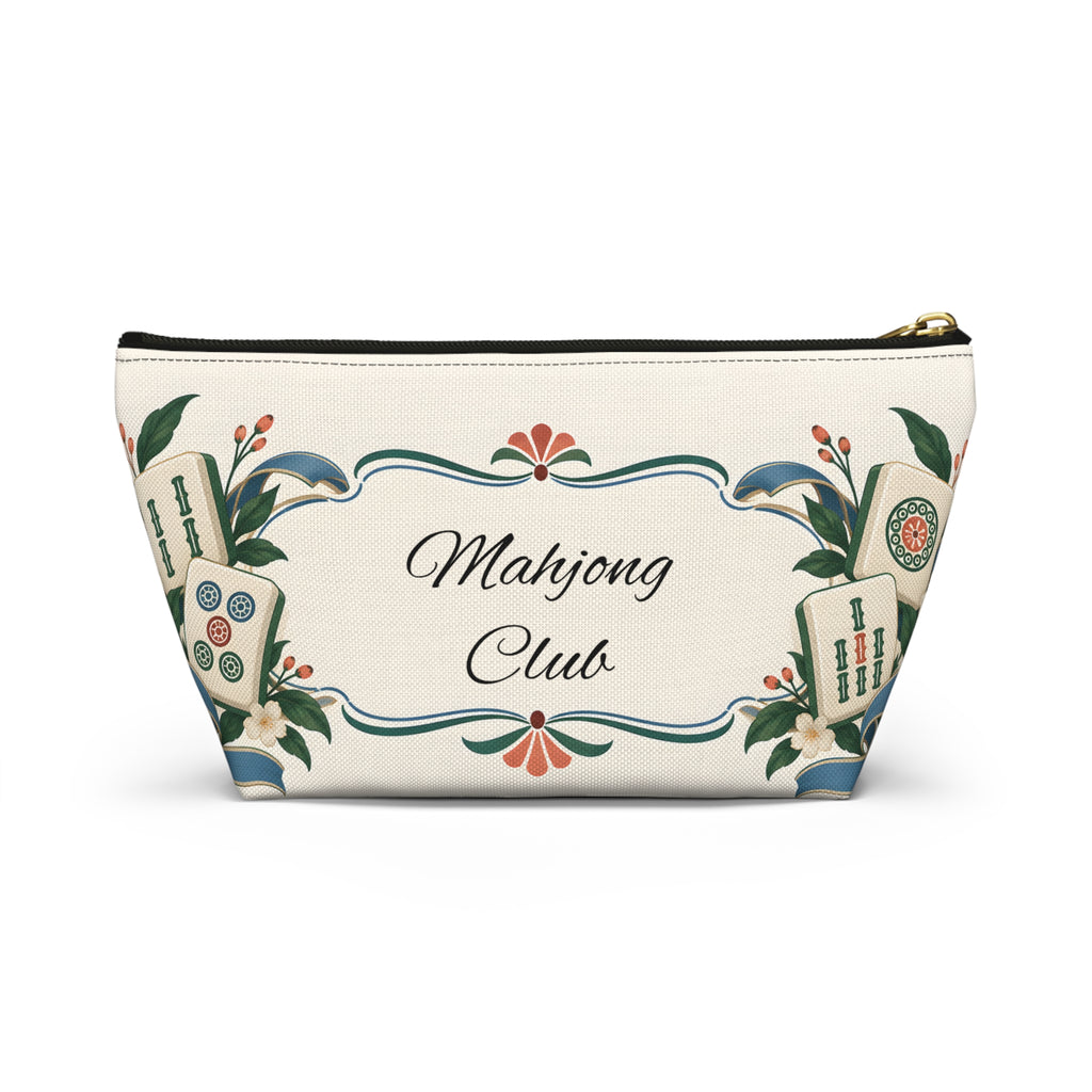 Floral Mahjong Club Pouch