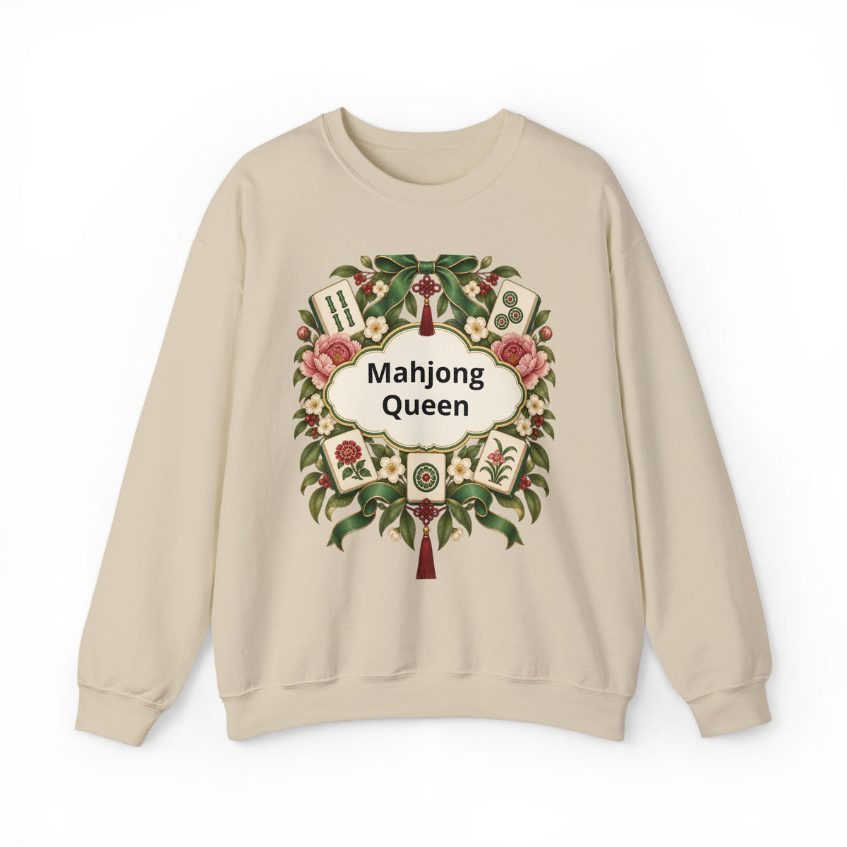 Floral Wreath Mahjong Sweatshirt