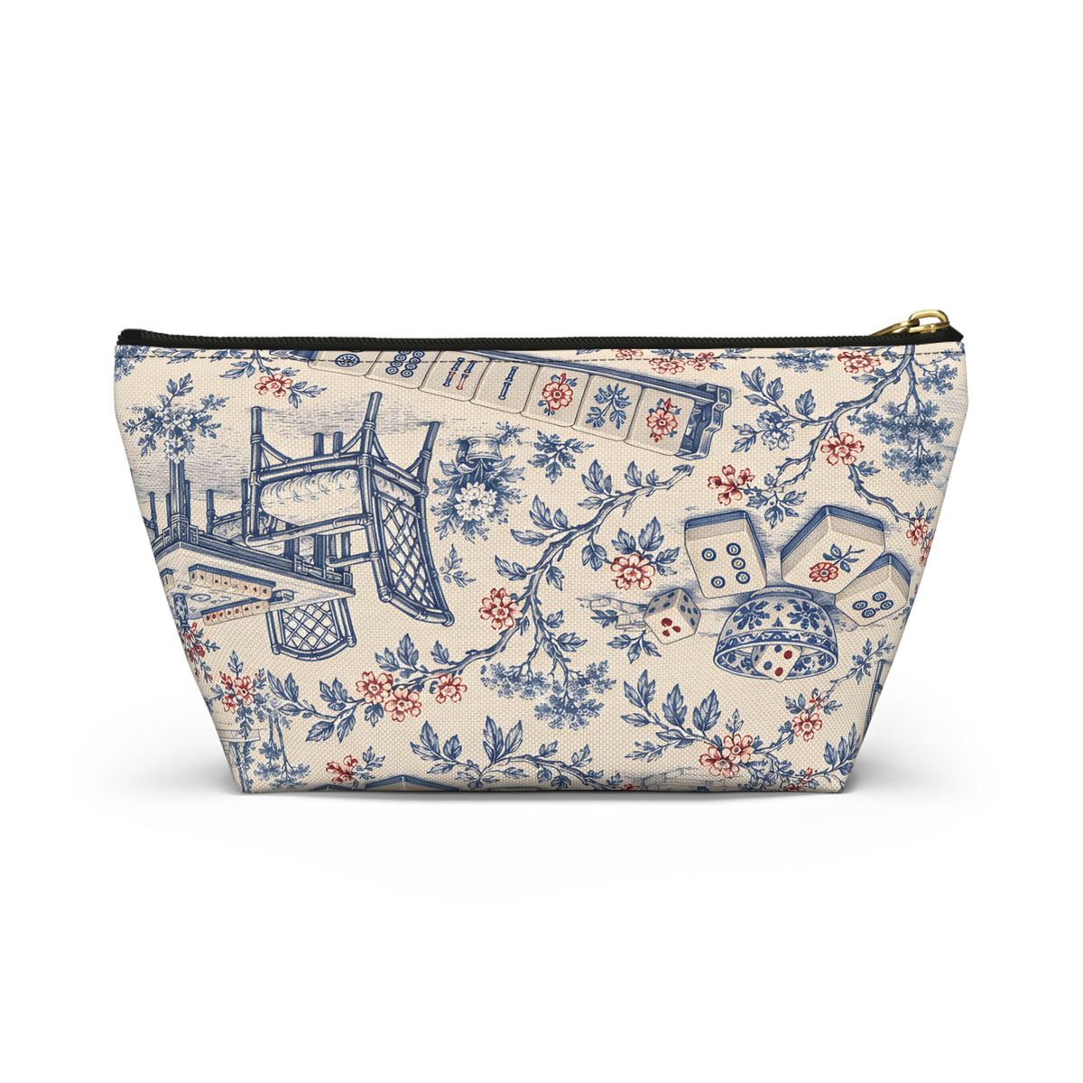 Mahjong Toile Pouch
