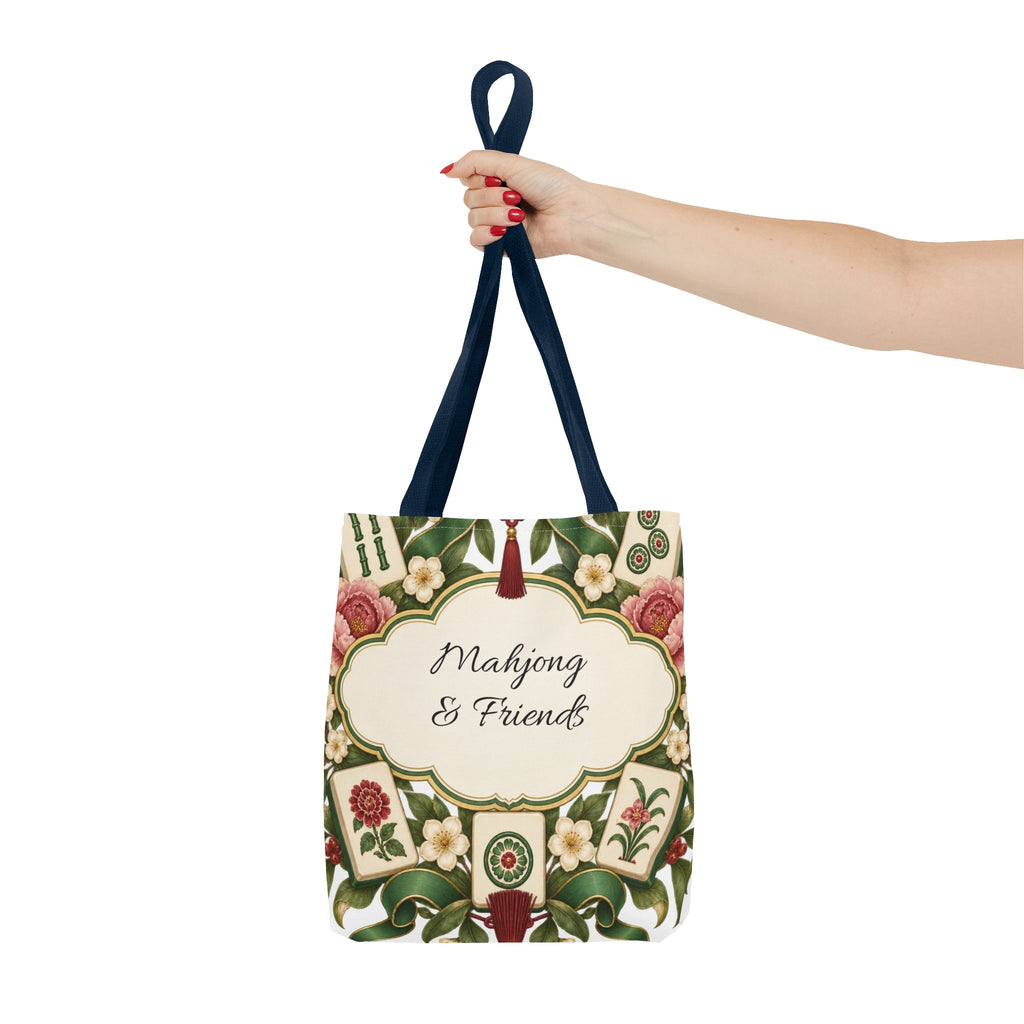 The Floral Club Mahjong Tote Bag
