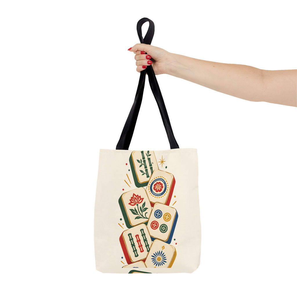 The Tile Parade Mahjong Tote Bag