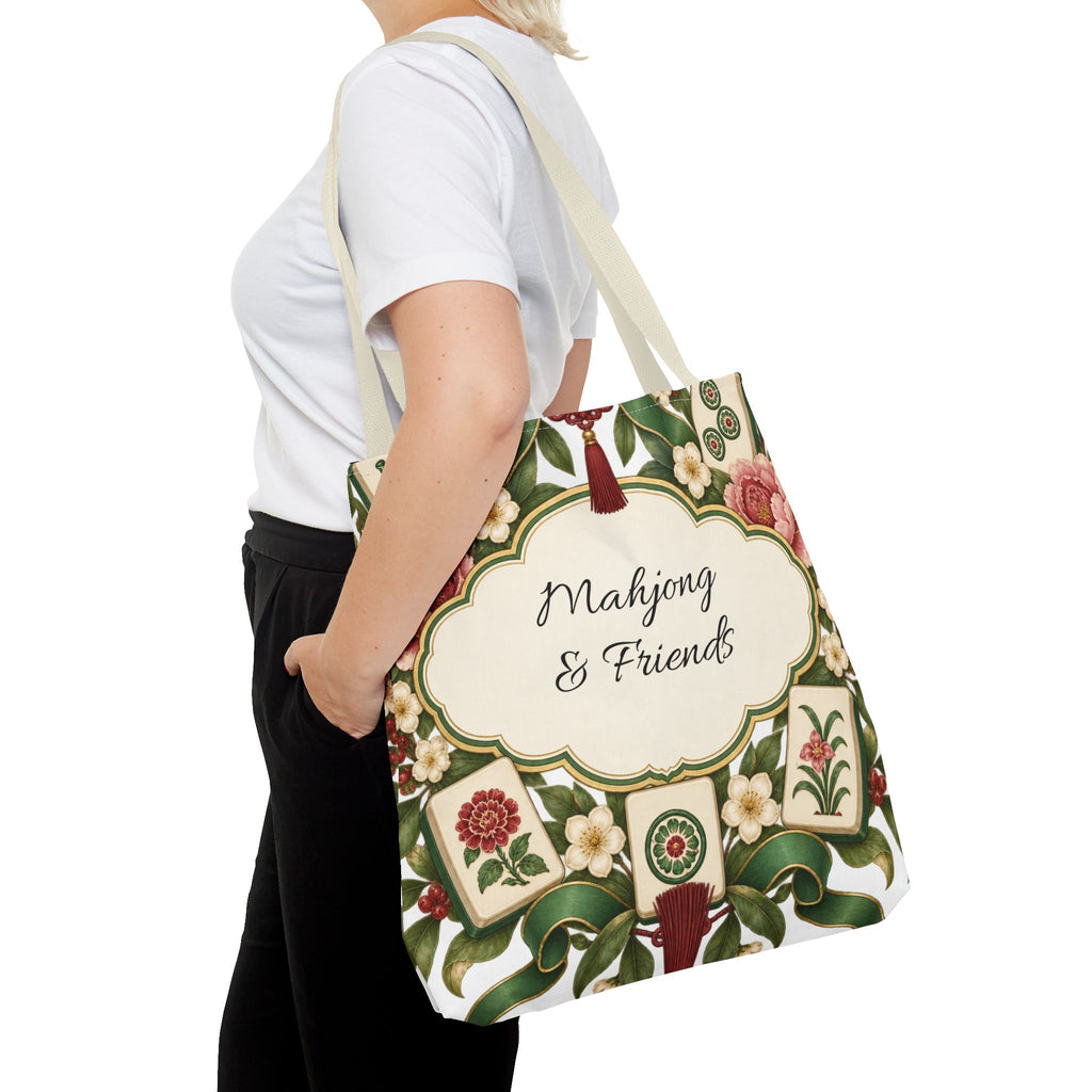 The Floral Club Mahjong Tote Bag