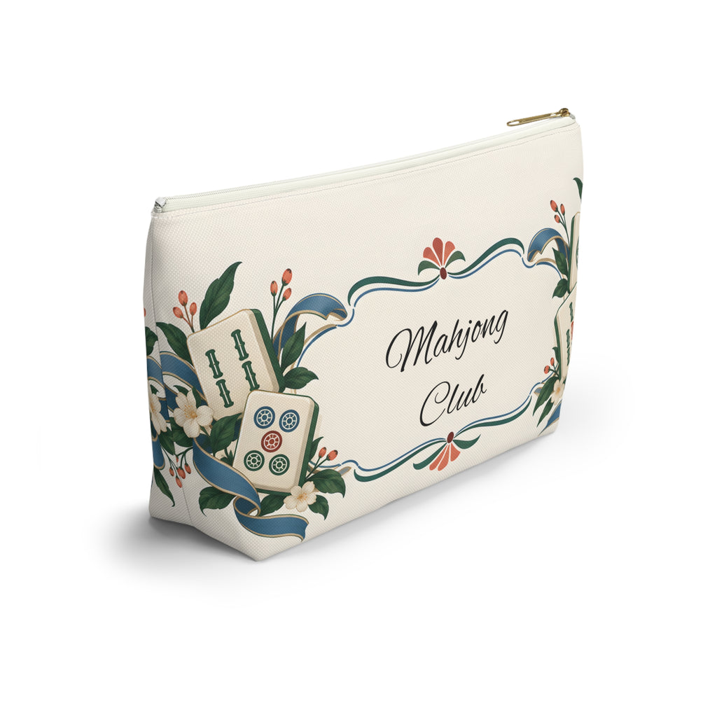 Floral Mahjong Club Pouch