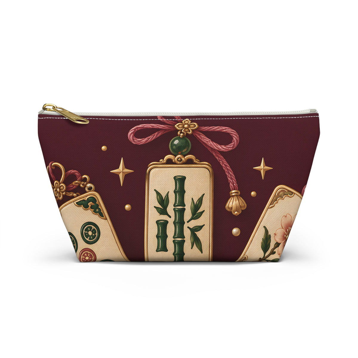 Lucky Tile Charms Mahjong Pouch