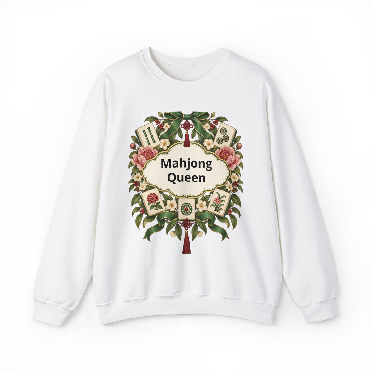 Floral Wreath Mahjong Sweatshirt