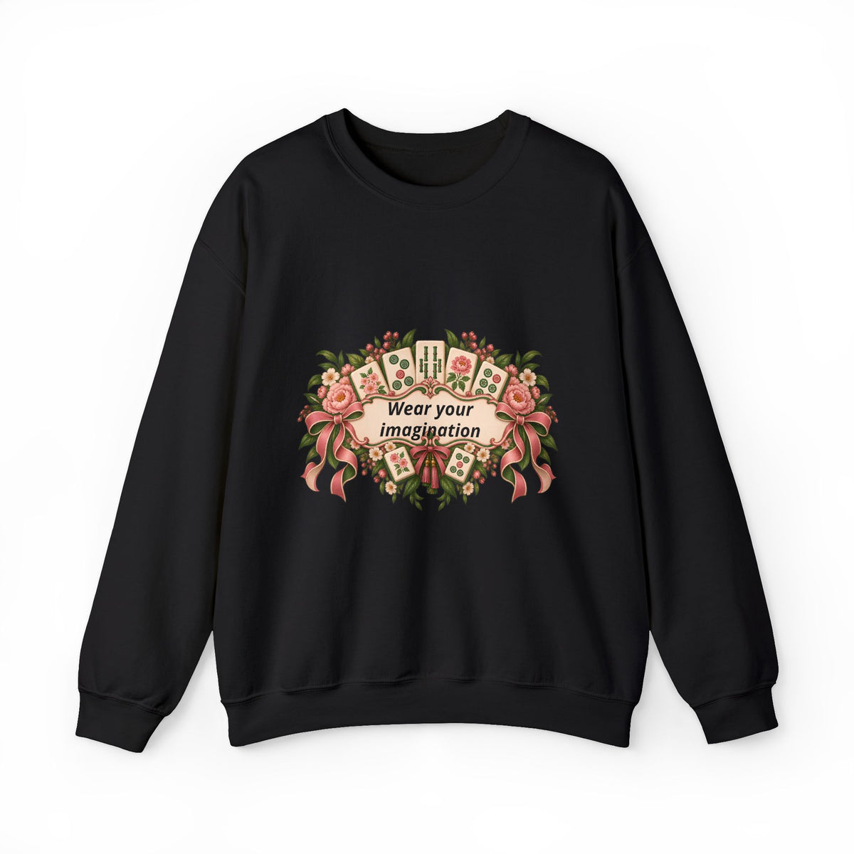 Wear Your Imagination Floral Mahjong Sweatshirt
