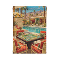 Palm Springs Mahjong Patio Woven Wall Tapestry