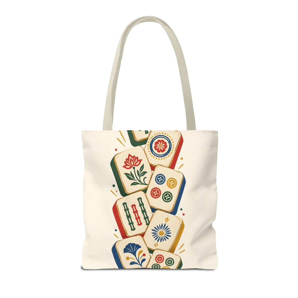The Tile Parade Mahjong Tote Bag