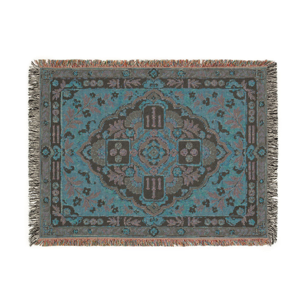 The Pink Mahjong Heirloom Woven Blanket