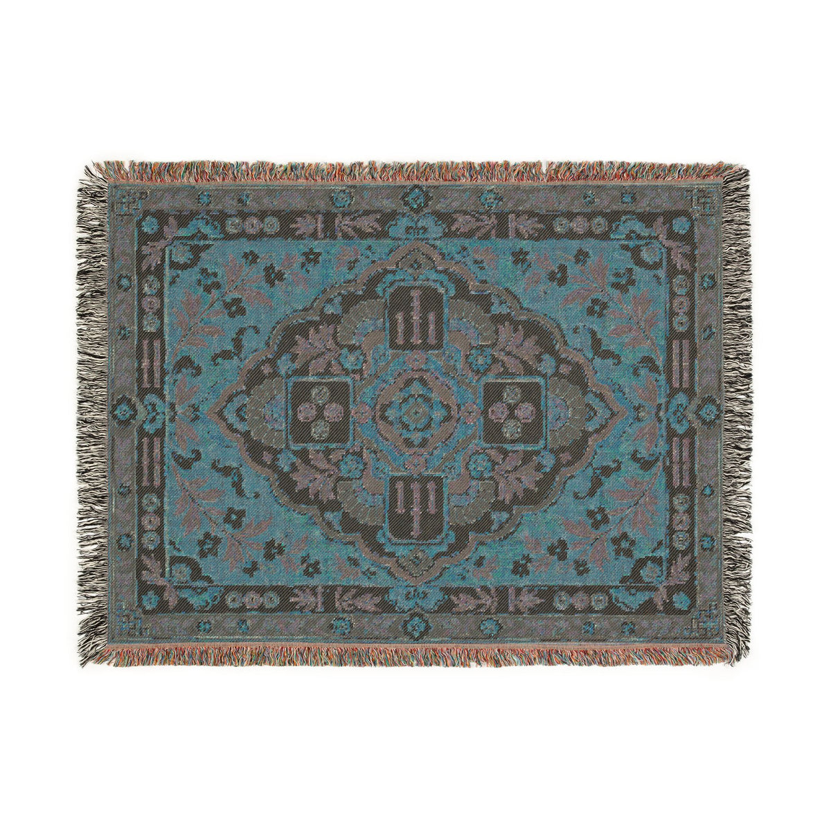 The Pink Mahjong Heirloom Woven Blanket