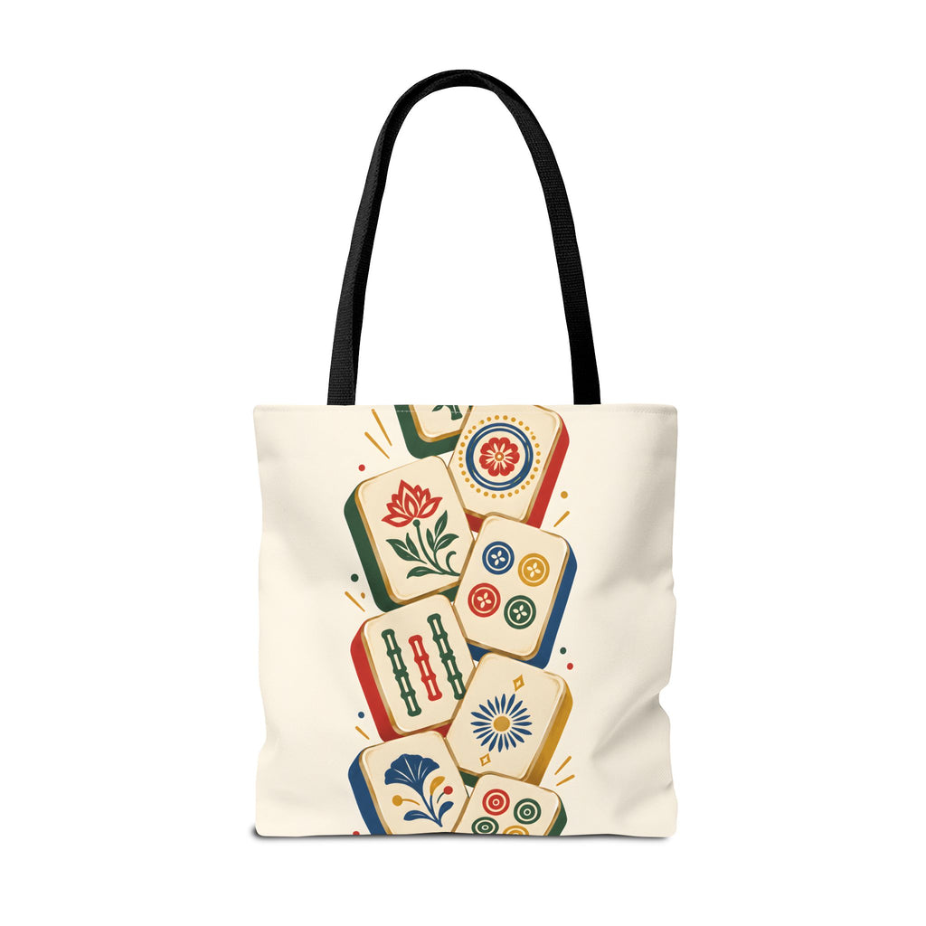 The Tile Parade Mahjong Tote Bag