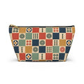 Lucky Checkerboard Mahjong Pouch