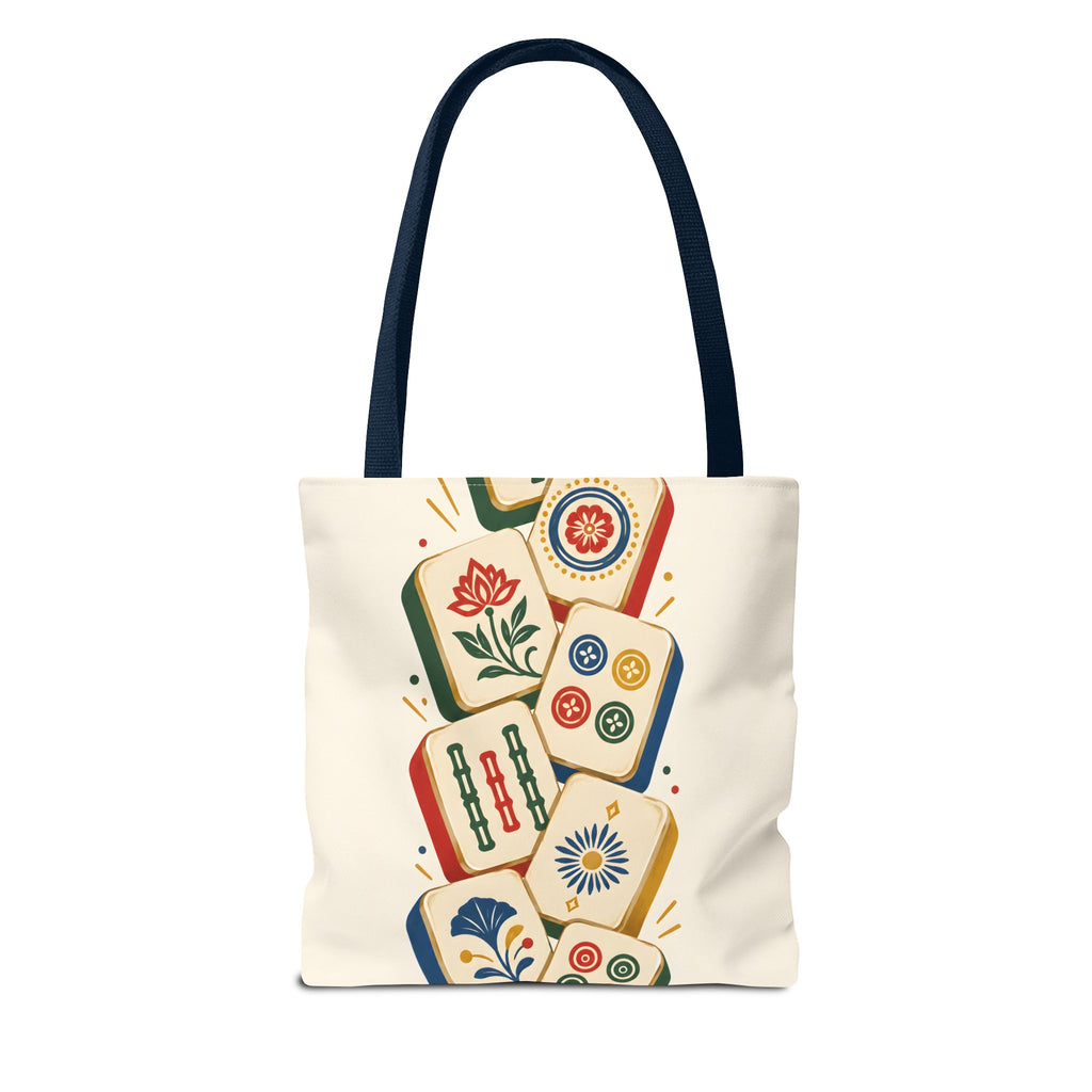 The Tile Parade Mahjong Tote Bag
