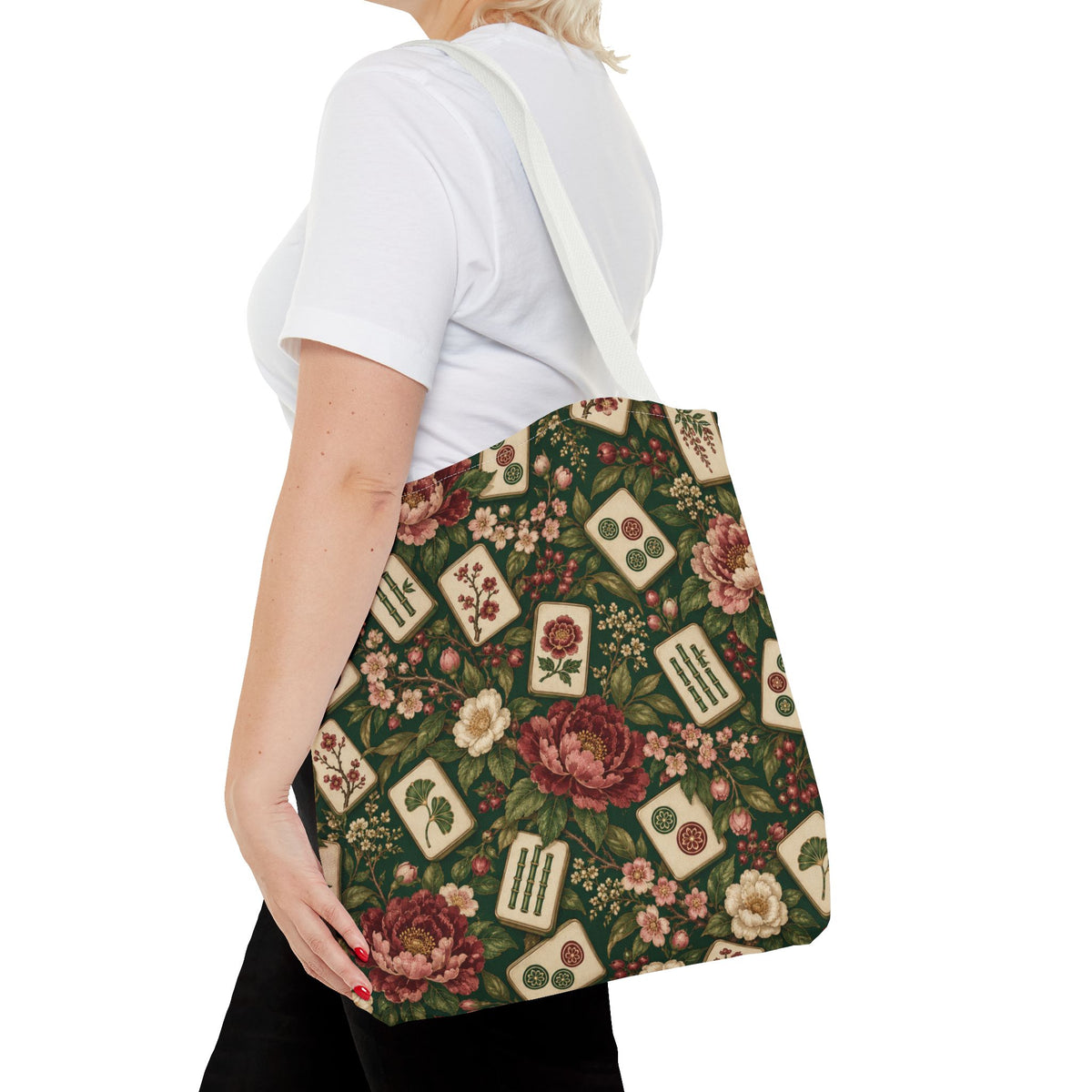 The Botanical Mahjong Tote Bag