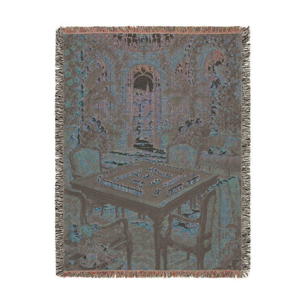 The Mahjong Conservatory Woven Blanket