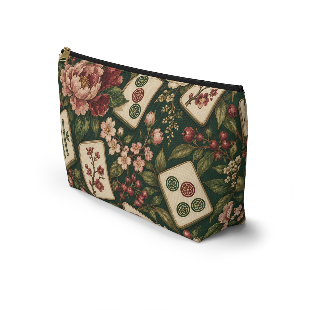Botanical Mahjong Garden Pouch