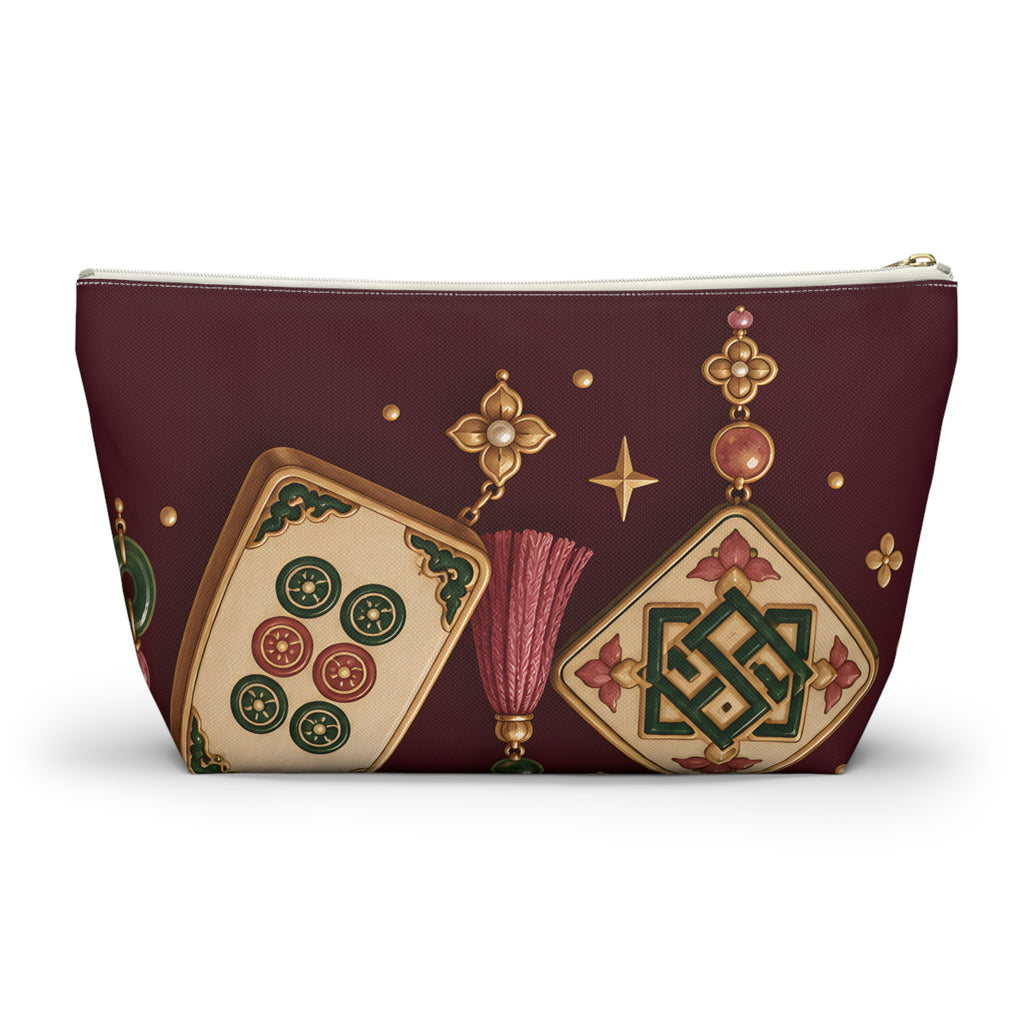 Lucky Tile Charms Mahjong Pouch