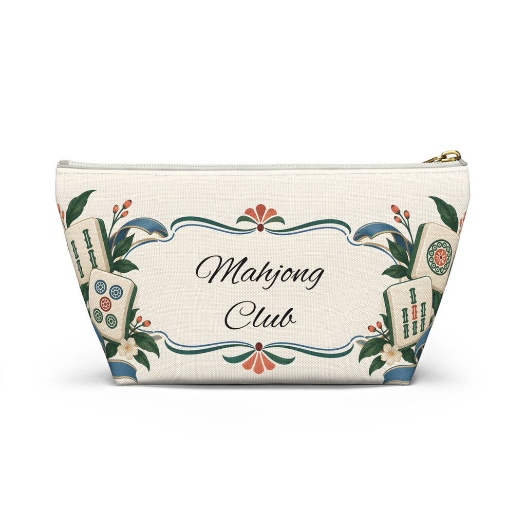 Floral Mahjong Club Pouch